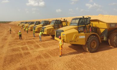 SFTP Mining Main Landscape with Trucks