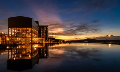 MAINBalama Plant night view