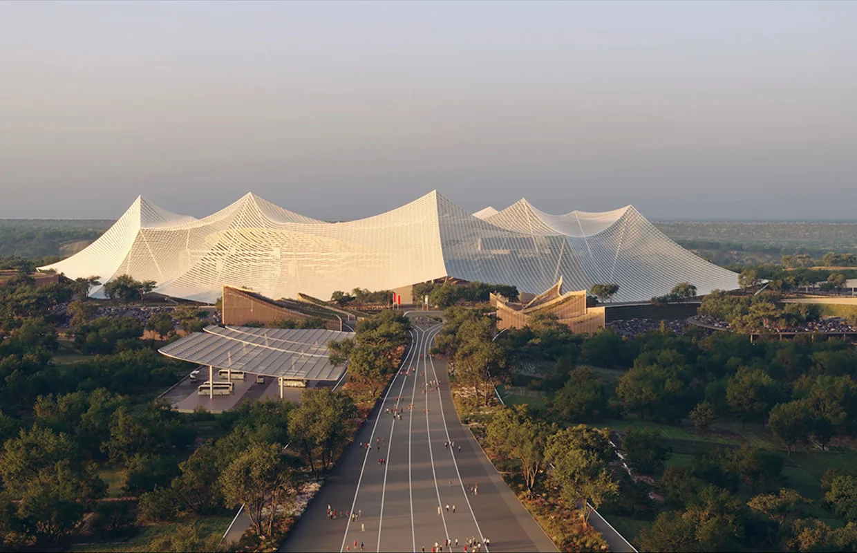 Stade Hassan II Casablanca Morocco Main